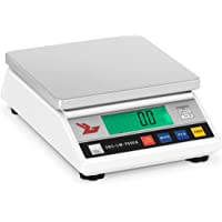 Steinberg Systems Balanza de precisión Báscula digital SBS-LW-7500A (7500 g- Precisión 0-1 g- 4 Funciones- cambio de…